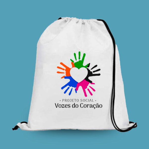 Bolsa Sacochila - Vozes do Coração
